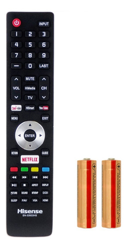 Control Remoto Original Hisense En-33933hs Para Smart Tv