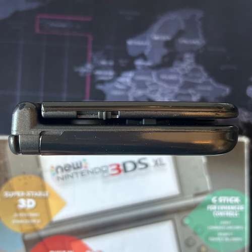 New Nintendo 3ds Xl Black Ips Negro (Usado)