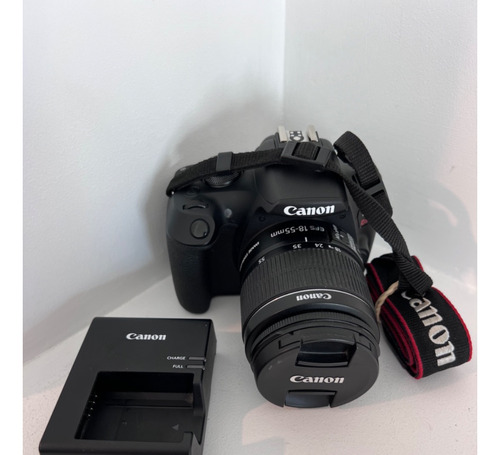  Canon Eos Rebel Kit T7 + Lente 18-55mm Is Ii Dslr Negro