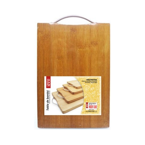 Tabla Para Picar Madera Bambu 20x30 Cm Cocina - Sheshu Home