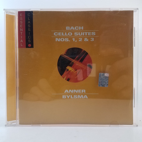 Bach - Cello Concertos 1 2 3 - Cd - Ex - Anner Bylsma 