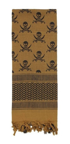 Shemagh Rothco Con Calaberas Impresas Skull Tactical Scarf