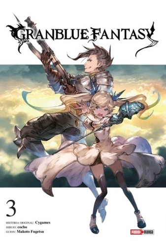 Granblue Fantasy 03 -panini Argentina -manga -makoto Fugetsu