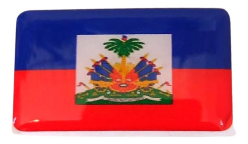 Stiker Bandera Haiti