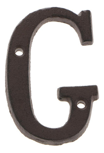 2 Placas De Puerta De Hierro Forjado, Letrero De Preagujero,
