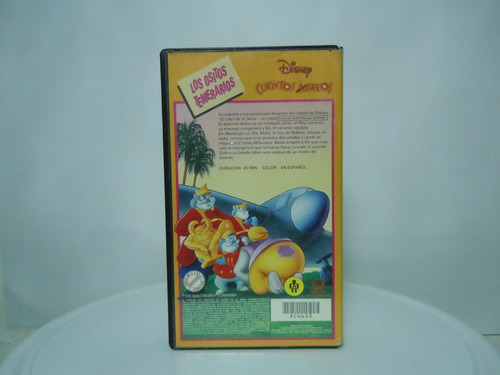Cuentos Aéreos Vhs Los Ositos Temerarios Clásicos Vintage (Usado)