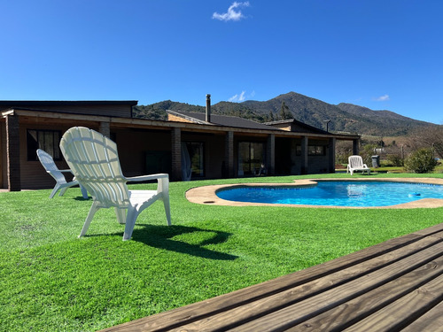 Vendo Parcela Hacienda Maitenes Con Casa Y Piscina Incluída