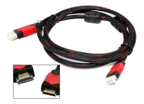 Imagen 4 de 4 de Cable Hdmi 1.5 Metros Filtro Mallado Calidad