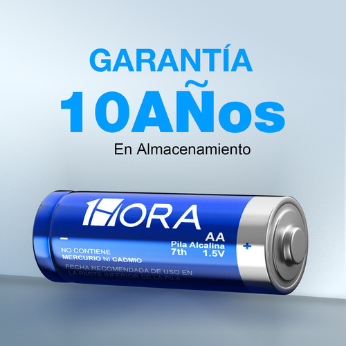 Pilas Aa Alcalinas Bateria 40 Unidades Larga Duración 1.5v