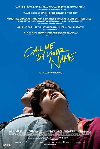 Pósteres - Timothee Chalamet Call My By Your Name Armie Hamm