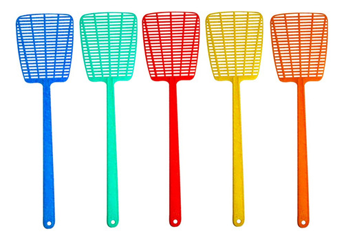Matamoscas Manual De Plastico Insectos Mosquitos 25 Piezas