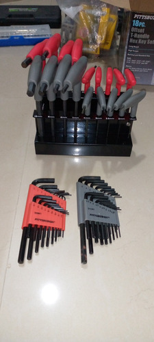 Disponible Set De Llave Tipo Allen, Torx Con Mango 