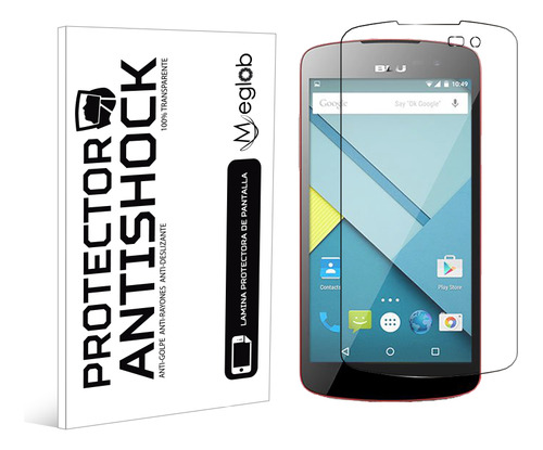 Protector Pantalla Antishock Para Blu Studio X Plus