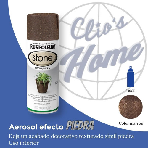 Rust Oleum Stone Pintura Aerosol Acabado Piedra Texturizado
