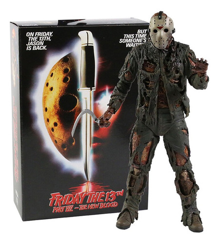 Figura De Acción De Jason Voorhees De Neca Part Vii 7 The Ne