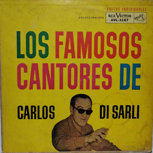Carlos Di Sarli  Los Famosos Cantores De Carlos Di Sarli Lp
