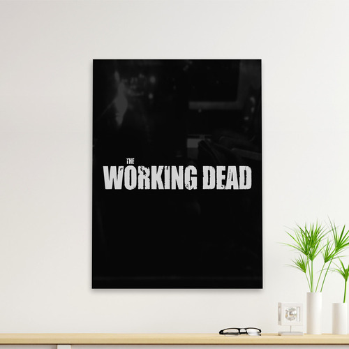 Cuadro Deco The Working Dead (d0905 Boleto.store)