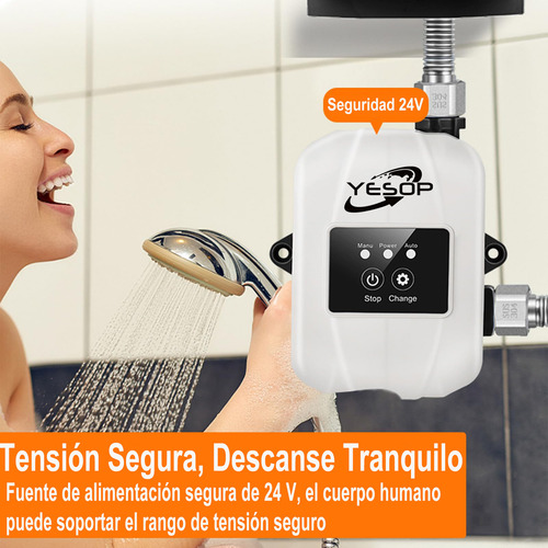 Bomba Presurizadora De Agua Para 2 Servicios Simultáneo Aumenta Presión - 9m 150w