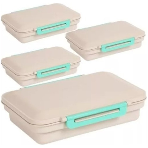 Kit 4 Potes Marmi Quent Plus Refil Base Aquecedora