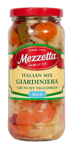 Verduras En Escabeche Italian Mix Giardiniera Mezzetta 473ml
