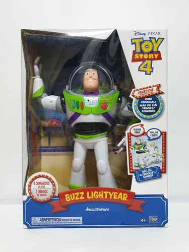 Toy Story 4 Animatronico Buzz Lightyear En Español Original
