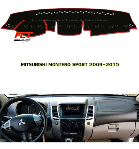 Cubre Tablero Mitsubishi Montero Sport 2009 2010 2012 2015