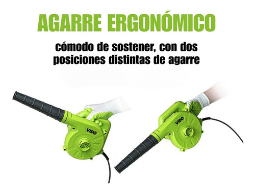 Imagen 5 de 7 de Sopladora - Aspiradora Vido 680w