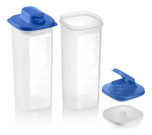 comprar Tupperware Slim Line Juego De 2 Jarras En Azul, Apto Para Y