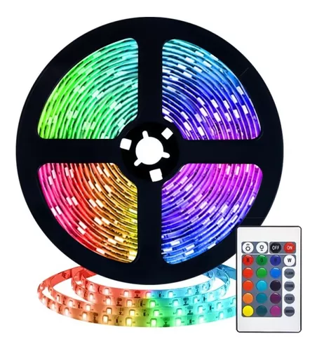 Tira Led Multicolor USB 5050 2 Metros - 001 — Universo Binario