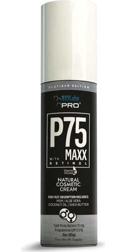 Biolabs Pro Natural P75 Maxx Con Crema Cosmética De Retinol
