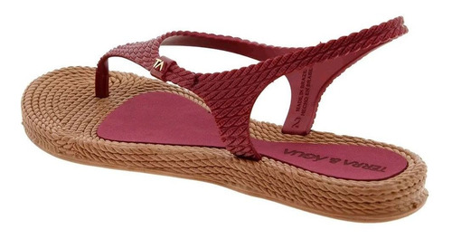 Sandália Feminina Terra E Agua 260600 Havaí Moda Praia