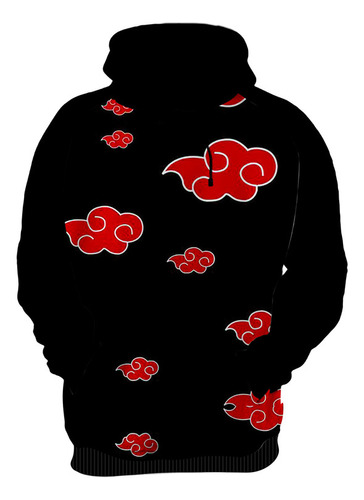 Blusa De Moletom Canguru Anime Akatsuki Nuvens 7