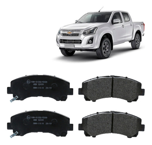 Pastillas Delanteras Para Chevrolet D-max 2.5 2011 2019