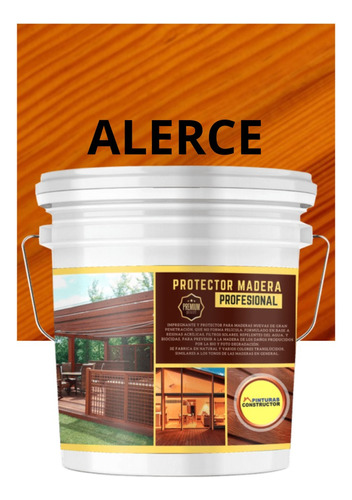 Protector De Madera Alerce Galon 4lts