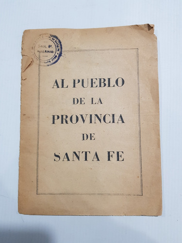 Imagen 5 de 10 de Rosario Antiguos Boletines, Panfletos Y Sobres Mag 59282