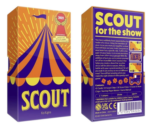 Scout Juego De Mesa Juego De Cartas Y Estrategia Juego Scout