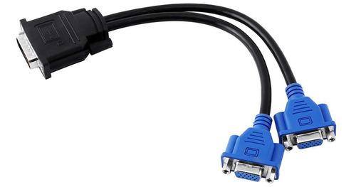 Cuifati Dms59 Pin Cable Vga Dual,para Tarjeta Video