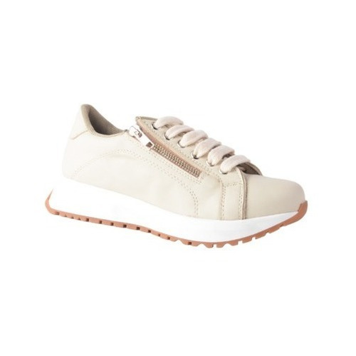 Zapatillas Urbanas De Mujer De Cuero - Marion - Ferraro