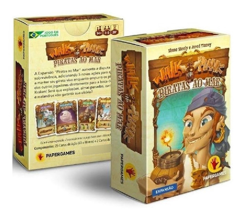 Walk The Plank: Piratas Ao Mar (expansão) - Papergames