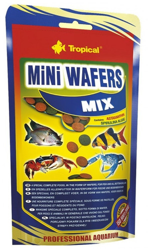 Tropical Mini Wafers Mix 90g Sache - Mlfull