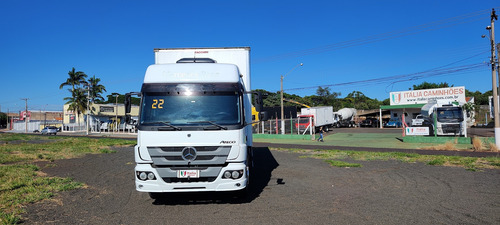 Mb Atego 2430 Cabine Leito Baú 2022