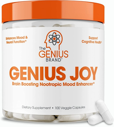Genius Joy Nootrópico Estado De Ánimo X 100 Cáps