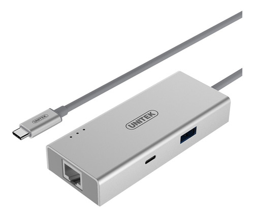 Hub Adaptador Usb 3.1 Tipo C A Hdmi, Rj45, Usb C 3.1 Y Usb