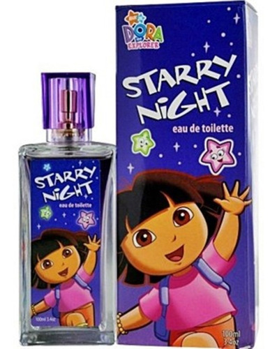 Perfume Dora Starry Nigth Edt 100ml Nickelodeon Niña 