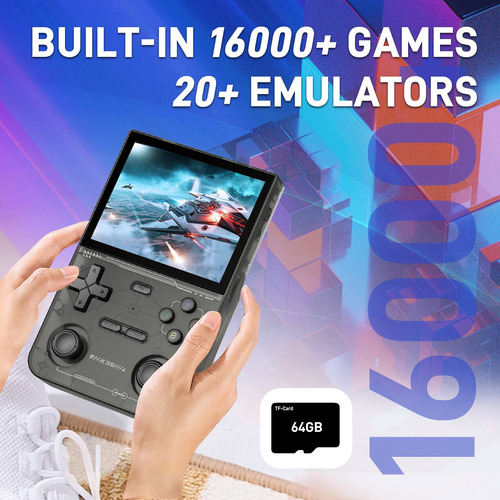 Console Portátil Retrô K36 Roxo 64gb - Novo!!!