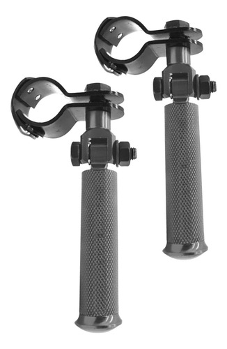 Reposapiés Para Motocicleta Piezas De Pedales Negro