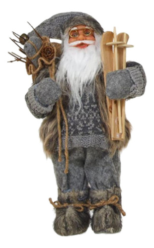 Figura De Papá Noel Muñeco De Papá Noel Altura 30cm