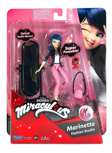 Muñeca Miraculous Articulada Marinette  C/accesorios - Lanús