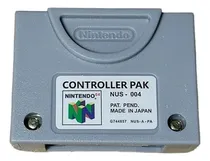 Comprar Memory Card Nintendo 64 Controller Memory Pak N64