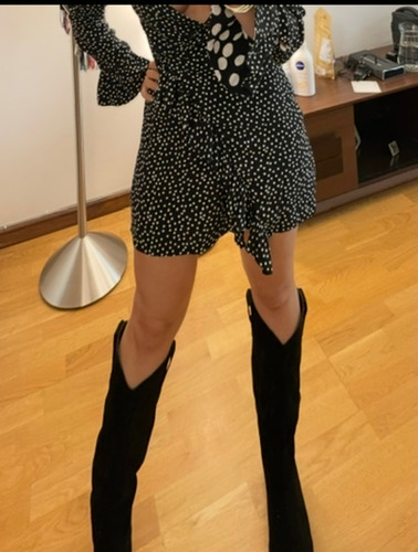 Vestido Pantalon Zara Talle S (Usado)
